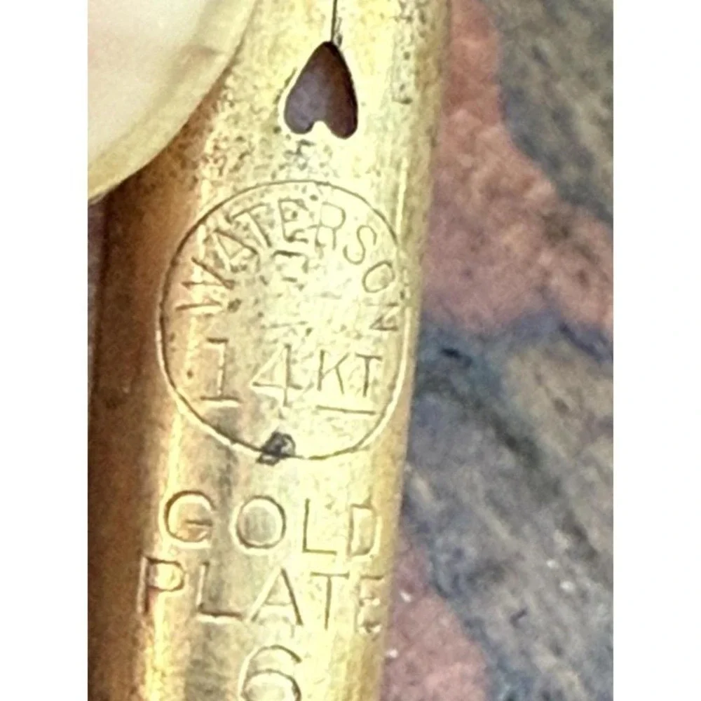 Waterson Pen Nib Replacement14KT GOLD PLATE/2nd no Brand‎ 14KT Gold PlateTubs